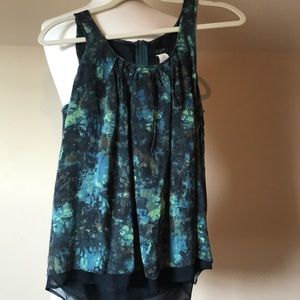 J Crew Floral Tank Top